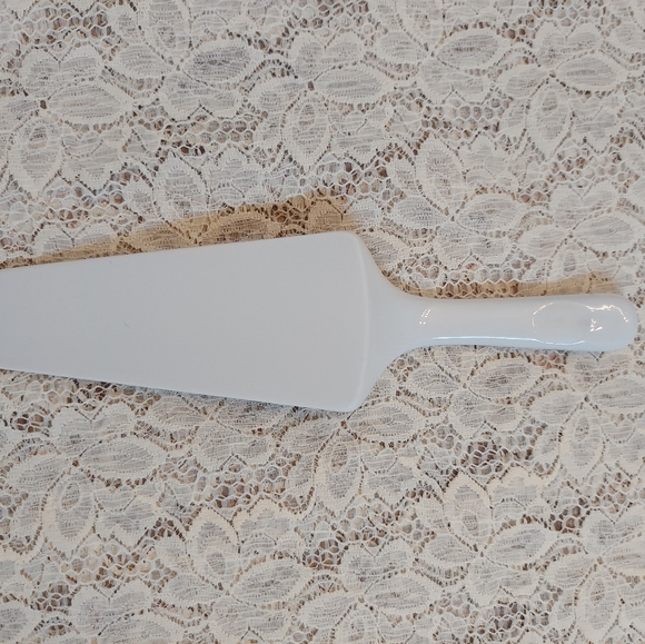 Vintage Cake Plate and Server Set Fruit and Flower Design Andrea by Sadek - Picture 7 of 14